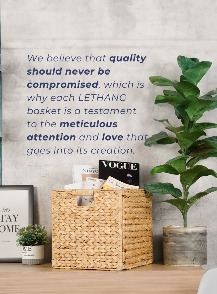 Quality should never be compromised brand story image